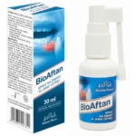 BioAftan Spray na afty i rany w ustach Srebro Miedź Złoto Wyrób medyczny bez alkoholu