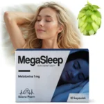 MegaSleep Suplement na sen, melatonina, melisa, magnez