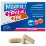 Magnez+Potas+B6 na Skurcze Zmęczenie, Stres, Zmęczenie, Drganie powieki