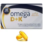 Omega D+K Suplement 3w1 Tran D3 K2 Zdrowe Serce Mocne Kości Odporność