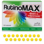Rutinomax na Odporność Rutyna Witamina C Selen Cynk Bioflawonoidy