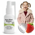Nano Silver Spray do gardła Dzieci 6+ bez alkoholu Wyrób medyczny CE