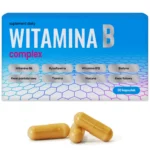 Witamina B Complex z Choliną, 9 Witamin, B6, B12, Biotyna, Metabolizm, Koncentracja, Skóra