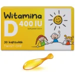 Witamina D dla Niemowląt i Dzieci 400IU kapsułki Twist Off Czysty Skład